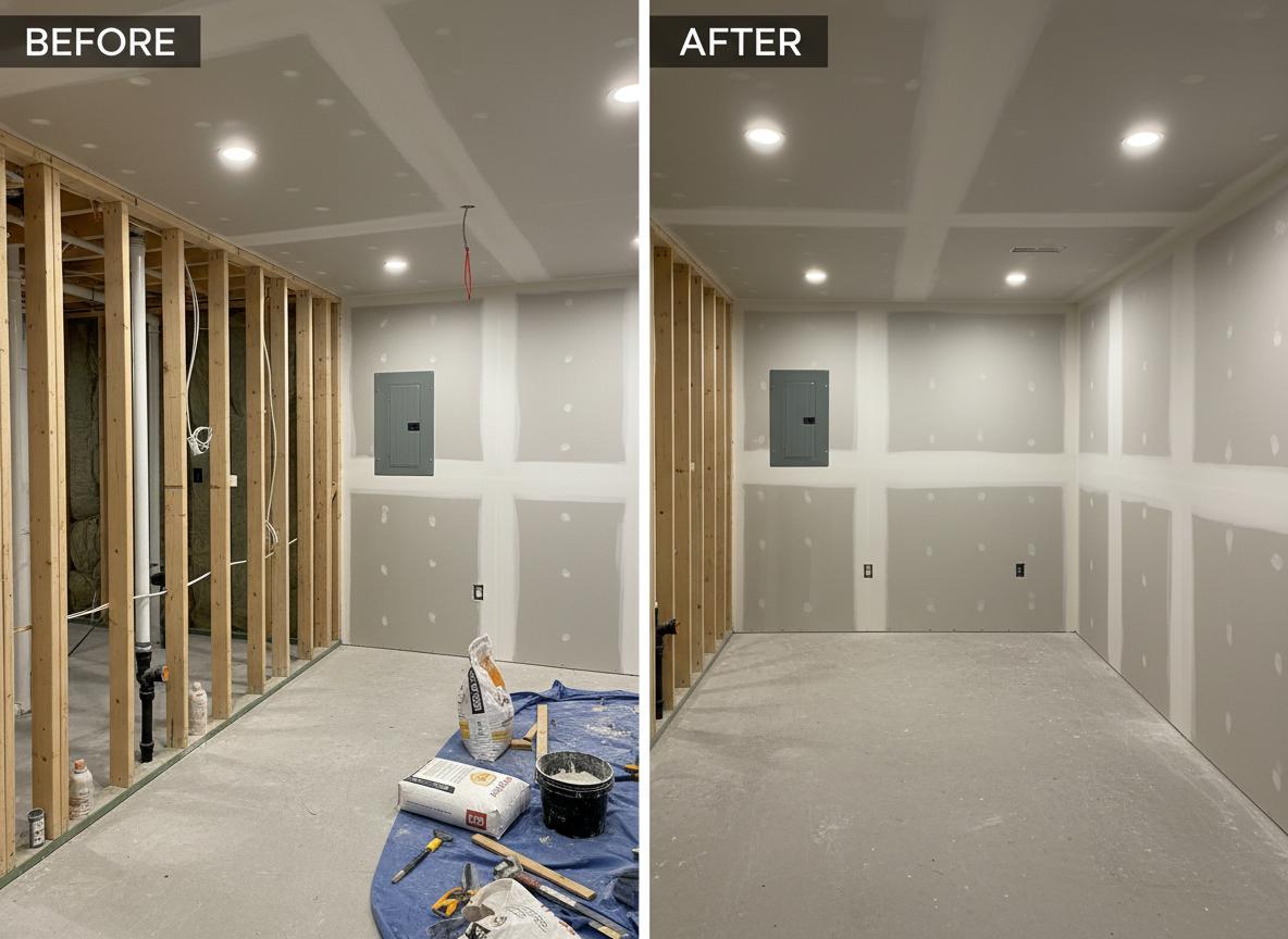 Renovation sous-sol